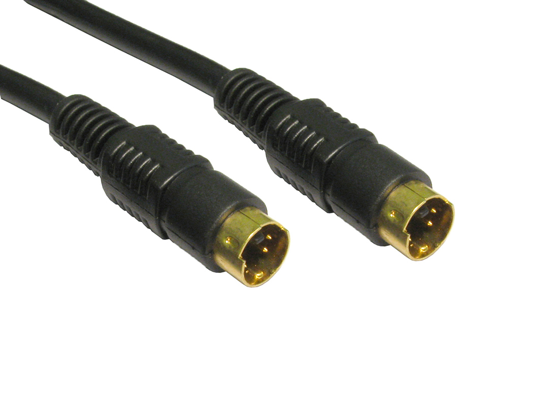 Cables Direct 2VV-075 S-video cable 7.5 m S-Video (4-pin) Black