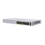 Cisco CBS110 Non-géré L2 Gigabit Ethernet (10/100/1000) Connexion Ethernet, supportant l'alimentation via ce port (PoE) 1U Gris