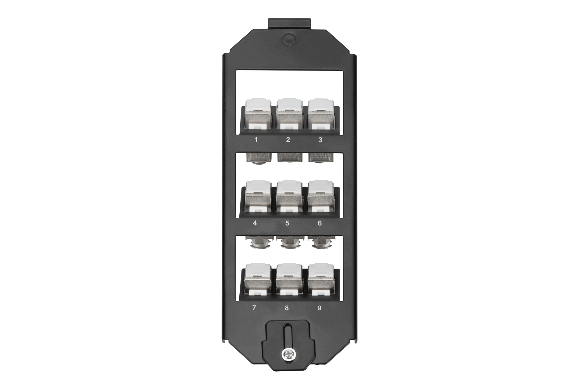 Image of Digitus AN-25179 wall plate/switch cover Black