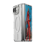 PanzerGlass CARE™ by ® SL1M Case Transparent w. White MagSafe iPhone Duo mobiele telefoon behuizingen 19,3 cm (7.6") Hoes Transparant