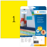 HERMA 4421 printeretiket Geel Zelfklevend printerlabel