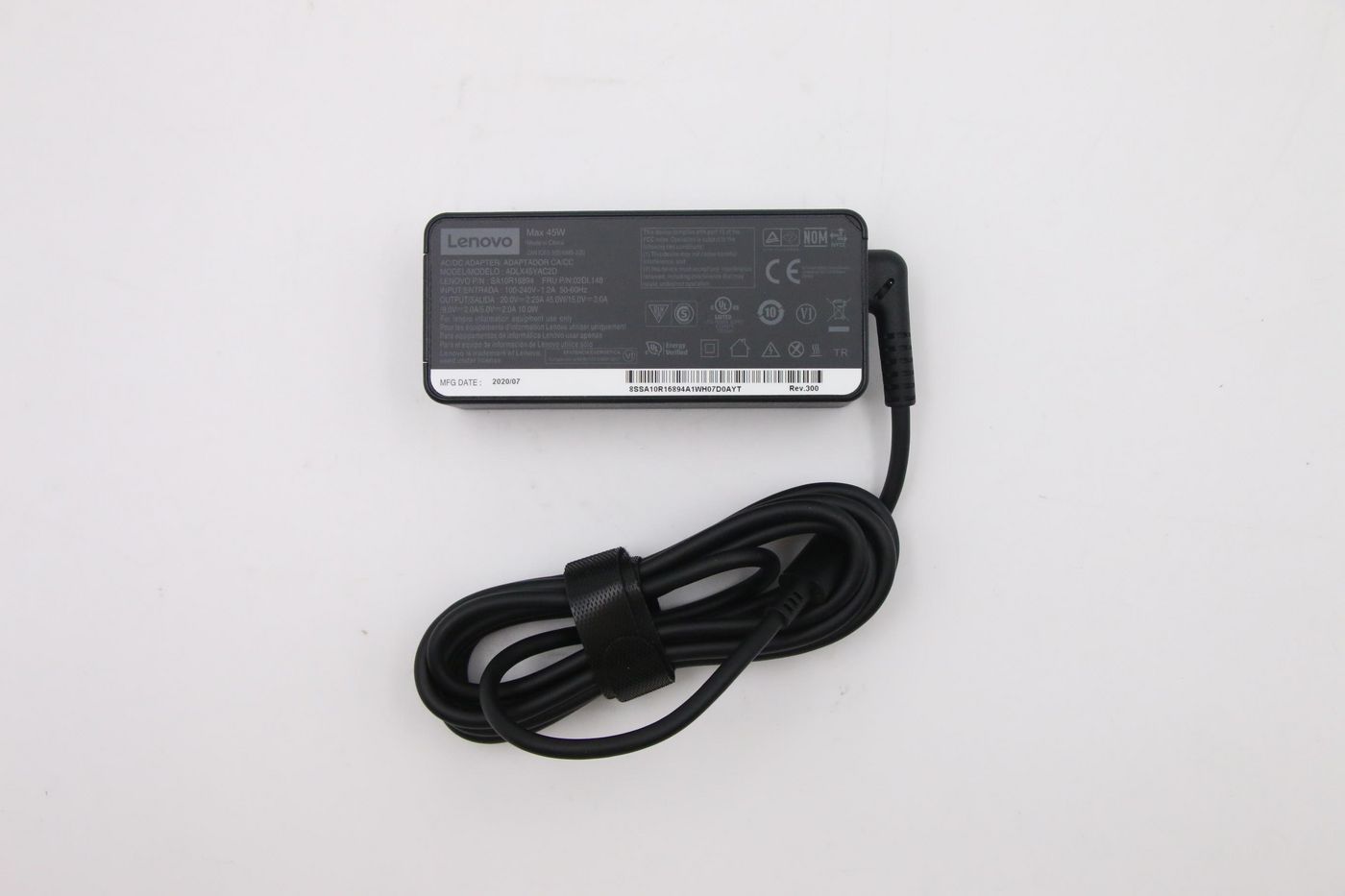 Lenovo PD,45W,20/15/9/5V,2P,WW,ACB - Approx 1-3 working day lead.