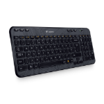 Logitech K360 keyboard RF Wireless QWERTY Turkish Black