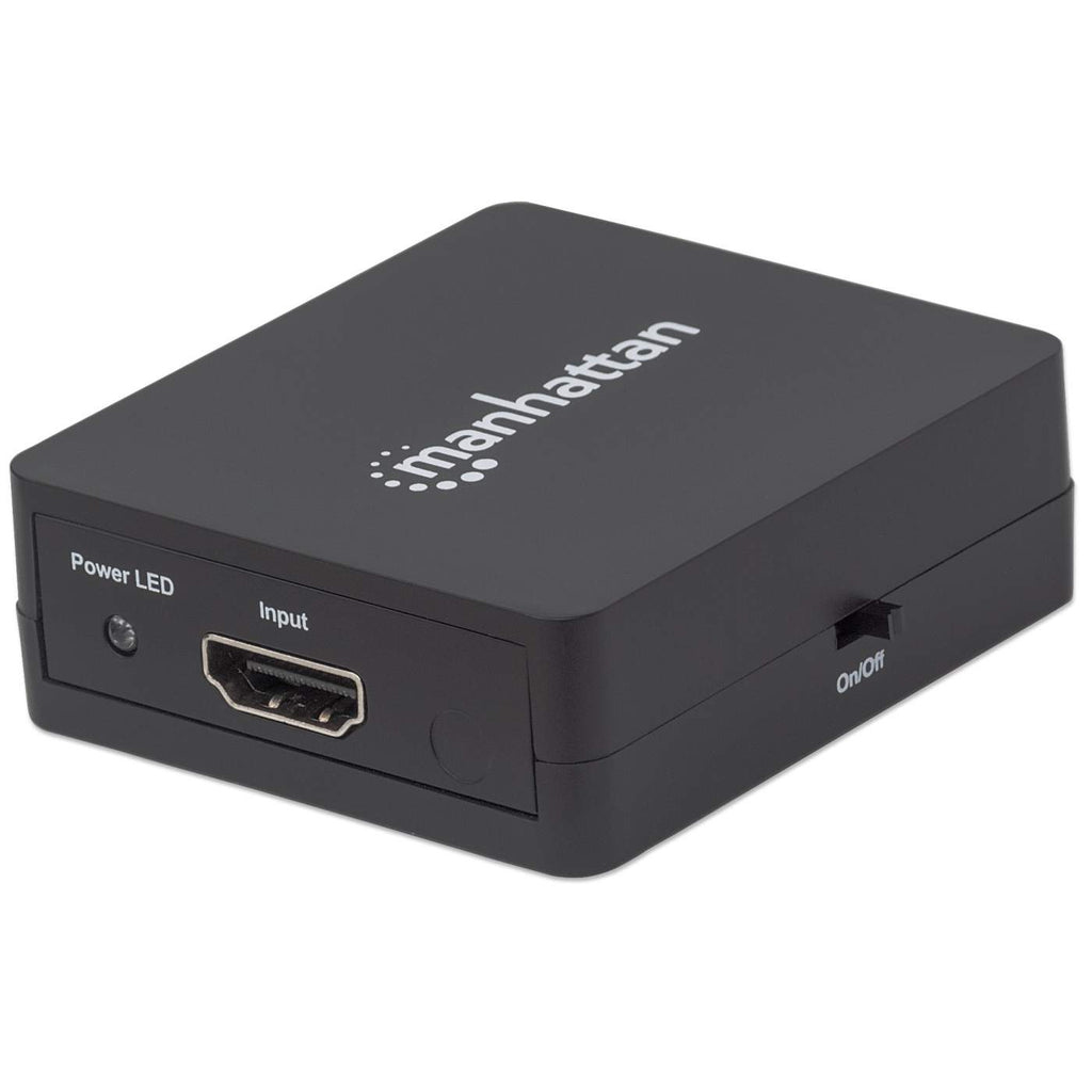 Image of Manhattan HDMI Splitter 2-Port , 1080p, Black, Displays output...