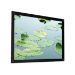 Screen International Flat Elastic Fixed Frame 250cm x 156cm, 16/10 Screen, White Screen Surface Gain 1.2 Angle 150°