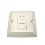 Cables Direct UT-8801 wall plate/switch cover White