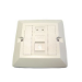 Cables Direct UT-8801 wall plate/switch cover White