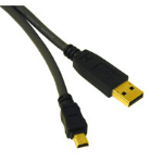 C2G Ultima USB 2.0 A/Mini-B Cable 2.0m USB cable 78.7" (2 m) USB A Mini-USB B