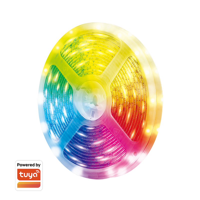 Image of LogiLink WiFi Smart RGB Light Strip, 5m, Tuya compatible