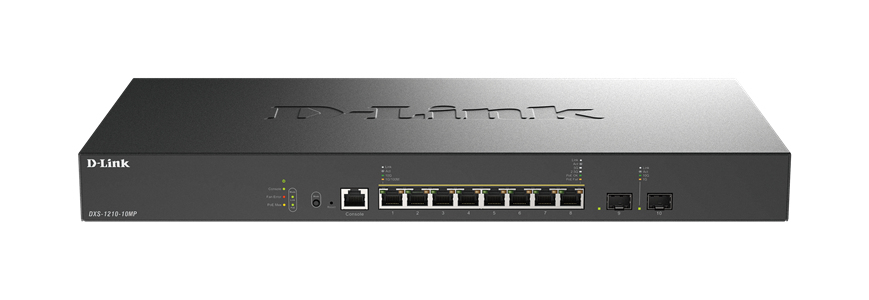 D-Link DXS-1210-10MP/E network switch Managed L2+ 10G Ethernet (100/10