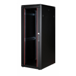 Equip Dynamic Flex 19' Cabinet, 32U, 600X800MM, RAL9005 Black