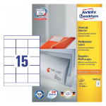 Avery 3669-200 self-adhesive label Rectangle Permanent White 3000 pc(s)