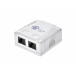 Monoprice 7091 network junction box Cat5e White
