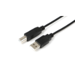 Microconnect USBAB5B USB cable USB 2.0 5 m USB A USB B Black