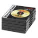 Hama DVD Jewel Cases, Pack of 5, black 1 discs