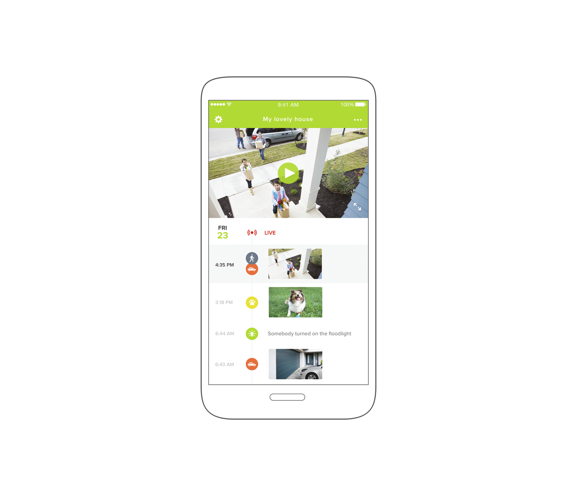 Image of Netatmo Smart Outdoor Camera with Siren