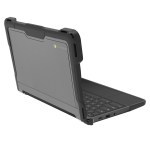 Techair TACHS006 Lenovo 300e/300w/100e/100w Gen 4 Chromebook hard shell (11.6") cover Black, Transparent