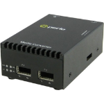 Perle S-10G-XTX network media converter 10 Mbit/s Black