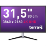 Wortmann AG TERRA 3290W 80 cm (31.5") 3840 x 2160 pixels 4K Ultra HD LED Black