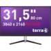 Wortmann AG TERRA 3290W LED display 80 cm (31.5") 3840 x 2160 pixels 4K Ultra HD Black