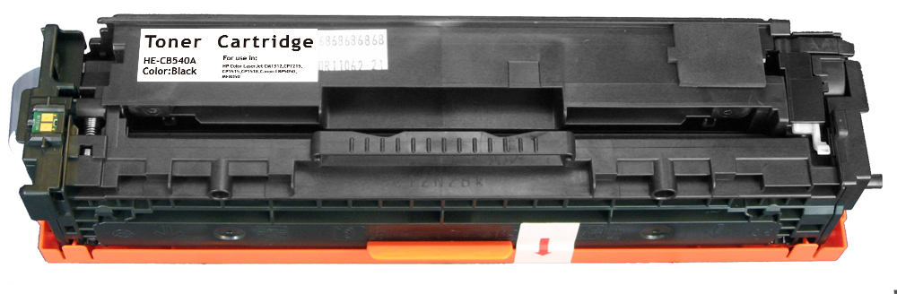 CTS Wholesale Comp HP Laserjet 1215 Black Toner CB540A also for Canon EP716BK 1980B002AA