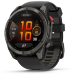 Garmin fēnix 8 Pro 3.56 cm (1.4") AMOLED 51 mm Digital 454 x 454 pixels Touchscreen Black, Grey, Titanium Wi-Fi GPS (satellite)