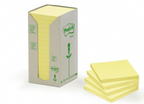 Post-It 654-1T self-adhesive label Yellow 16 pc(s)