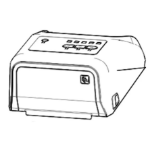 Zebra P1080383-204 printer/scanner spare part Cover