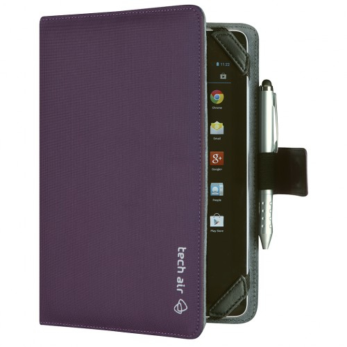 Techair TAXUT011 tablet case 17.8 cm (7") Folio Purple