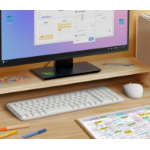 Logitech 920-013560 keyboard RF Wireless + Bluetooth English White