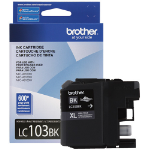 Brother LC103BK ink cartridge 1 pc(s) Original High (XL) Yield Photo black