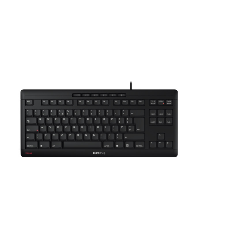 Image of CHERRY STREAM TKL keyboard USB QWERTY English Black
