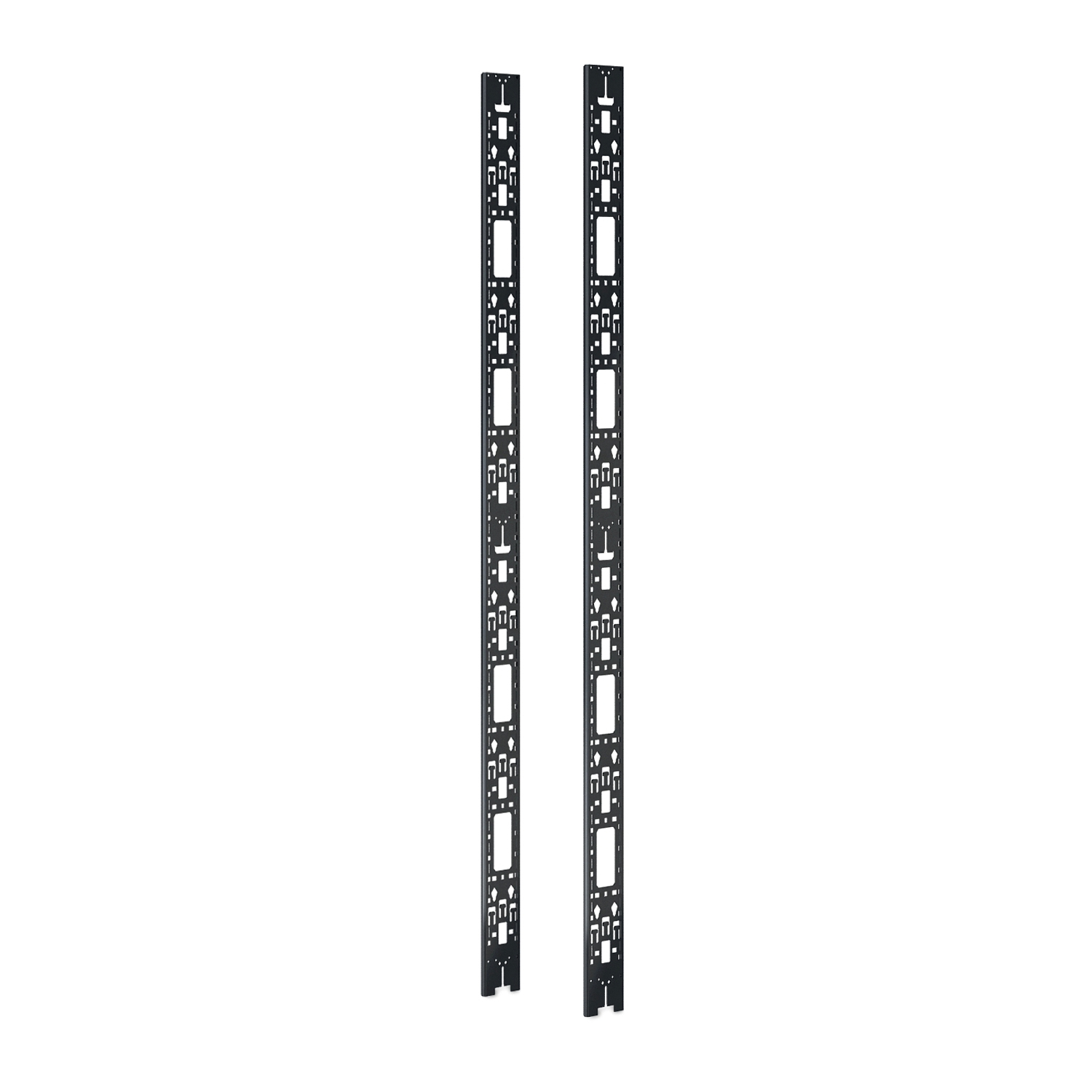 APC NetShelter Cable Management, Vertical Cable Manager, for NetShelter SX 42U, Set of 2, Black, 117 x 1930 x 130 mm