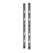 APC NetShelter Cable Management, Vertical Cable Manager, for NetShelter SX 48U, Black, 117 x 2197 x 16 mm