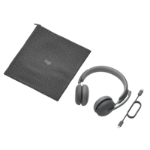 Logitech Zone Wireless 2 Headset Wired & Wireless Head-band Office/Call center USB Type-C Bluetooth Graphite