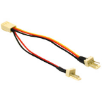 C2G 3-pin Fan Power Y-Cable 4"