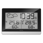 Technoline WS 9255 digitale weerstation Zwart, Zilver