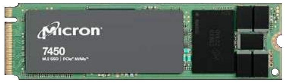 MTFDKBA480TFR-1BC1ZABYY MICRON / CRUCIAL 7450 PRO MTFDKBA480TFR-1BC1ZABYY 480 GB 0.91 DWPD M.2 2280 PCIe 4.0 NVMe
