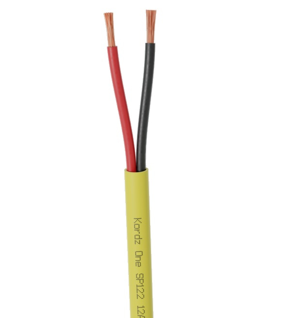 Kordz K12202-152M-YL audio cable Yellow