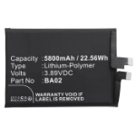 CoreParts MBXMP-BA1754 mobiele telefoon onderdeel Batterij/Accu Zwart