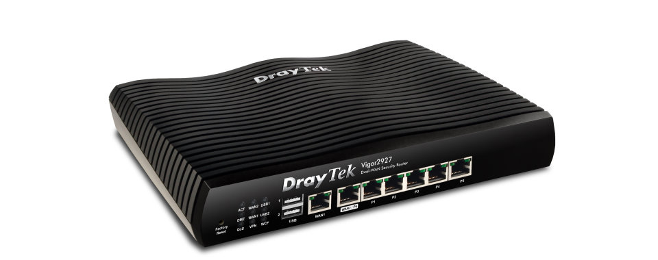 Image of Draytek Vigor 2927 (UK/IE) wired router Gigabit Ethernet Black
