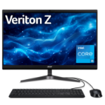 Acer Veriton Z VZ2514G All-In-One PC (Intel i5-1335U, 8GB RAM, 512GB SSD, 23.8", Full HD, Black)