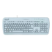Medigenic Essential keyboard Medical USB + PS/2 German White