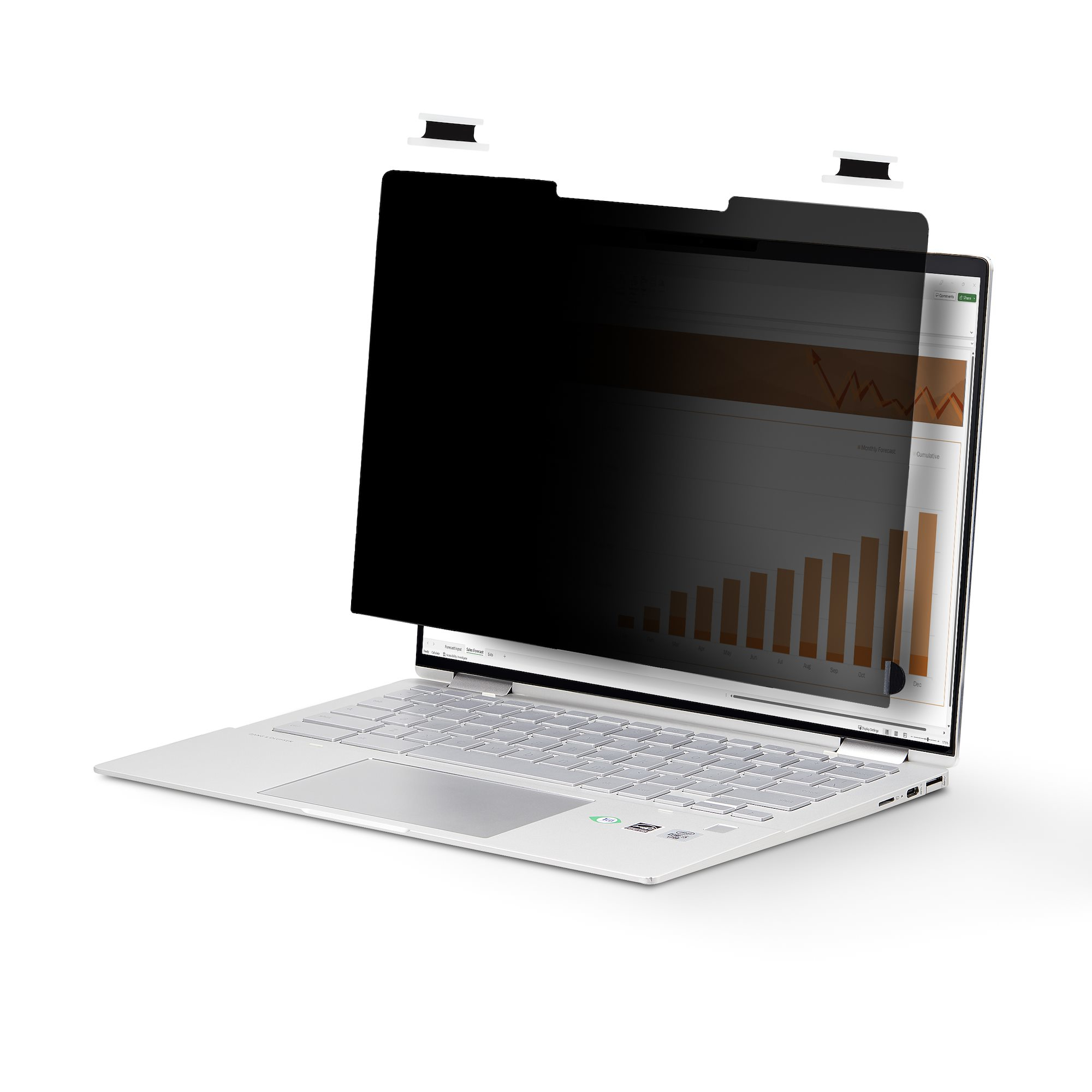 Image of StarTech.com 14-inch 16:10 Touch Privacy Screen, Anti-Glare...
