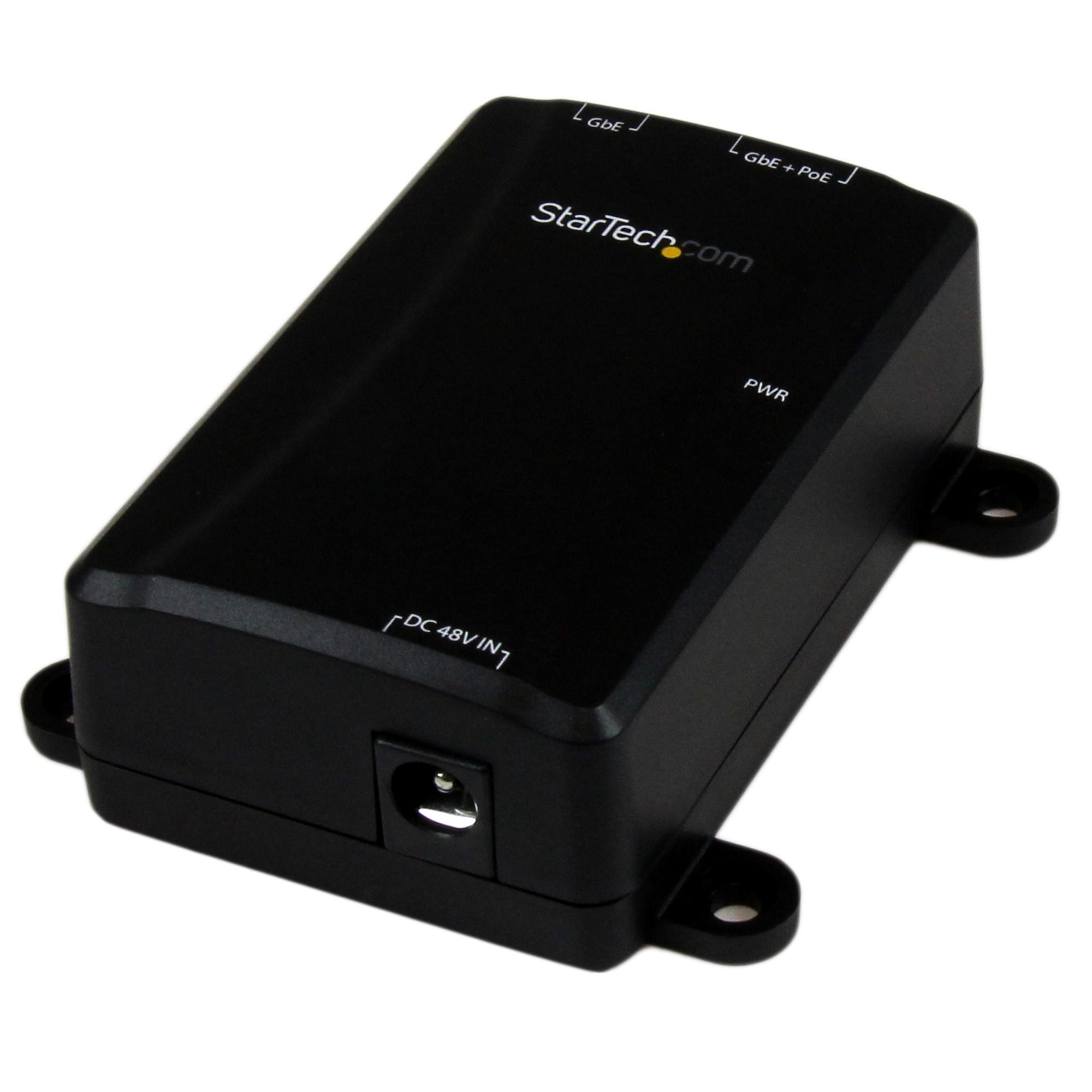 StarTech.com 1-Port Gigabit Midspan - PoE+ Injector - 802.3at and 802.3af