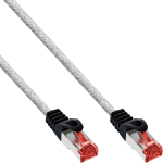 InLine Patch Cable S/FTP PiMF Cat.6 250MHz PVC copper transparent 20m