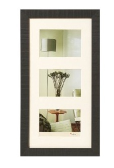Image of walther design HO338B - Black - Multi picture frame - 13 x 18 cm -...