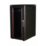 Equip Dynamic Flex 19' Cabinet, 22U, 600X800MM, RAL9005 Black