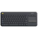 Logitech K400 Plus keyboard RF Wireless Black