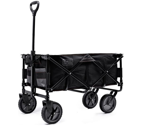Black & Decker COLLAPSIBLE CART WAGON BLACK